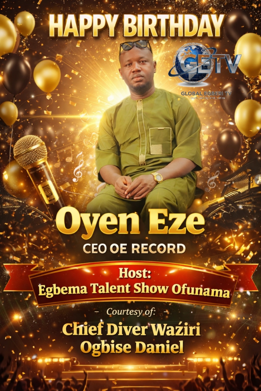 A Heartfelt Tribute: Chief Diver Waziri Ogbise Daniel Honors Oyen Eze, CEO of OE RECORD